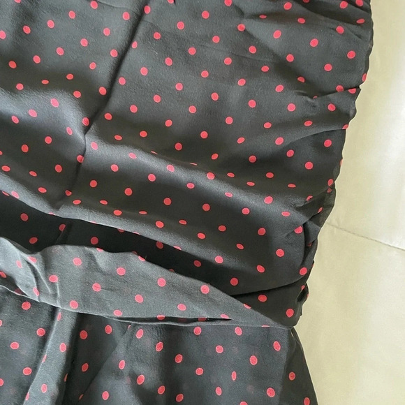 Veronica Beard polka dot ruffle mini skirt - Picture 3 of 9